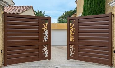 Les portails ALU &agrave;&nbsp;Oradour sur Glane